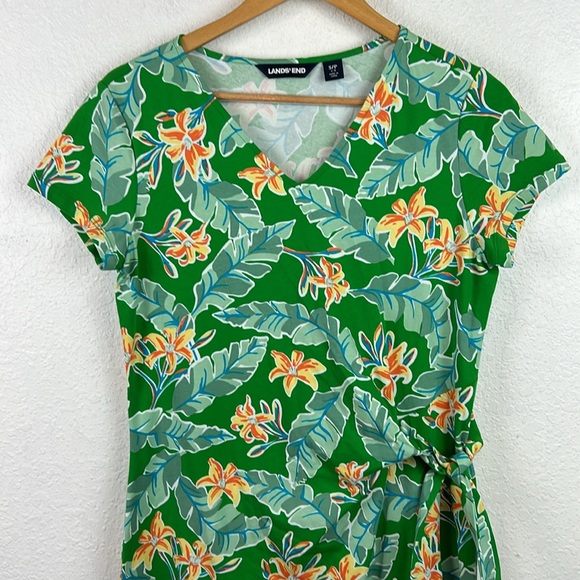 New Lands End T-shirt Sheath Dress NWOT - Picture 2 of 6